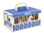 Breyer Stablemates Farms Wooden Carry Case