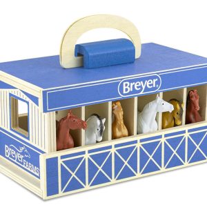 Breyer Stablemates Farms Wooden Carry Case