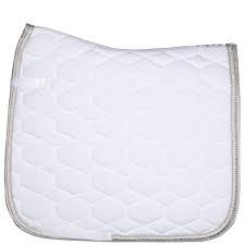 HKM-Crystal-Fashion-Saddle-Pad-White