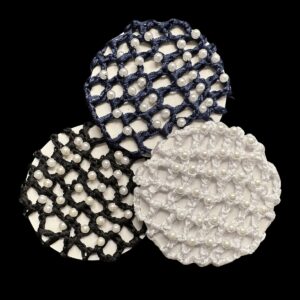 Hamag Crocheted Hair Bun Pearl