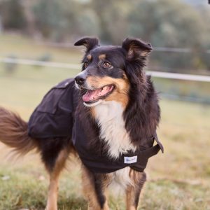 Nullabor Oilskin Fur Dog Coat