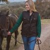 Nullarbor Fleece Oilskin Vest - Image 2