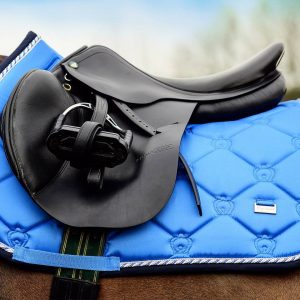 PS of Sweden Jumping Saddle Pad Blueberry2