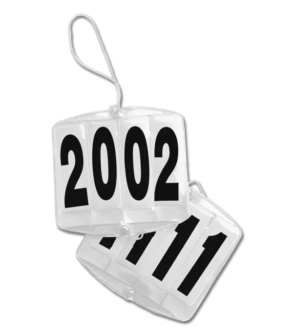Plastic Bridle Numbers 4 Digit