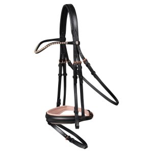Waldhausen Rose Gold Snaffle Bridle