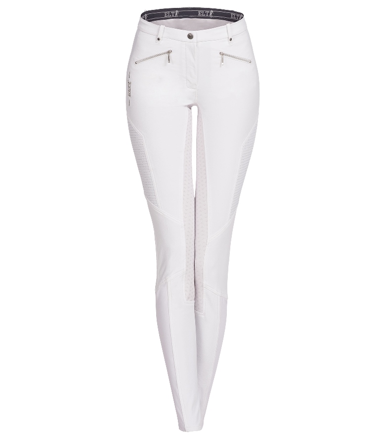 ELT Gala Breeches White Full Seat |The Dancing Horse