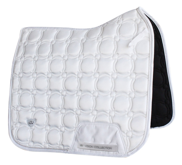 Woof Wear Vision Dressage Saddle Pad White